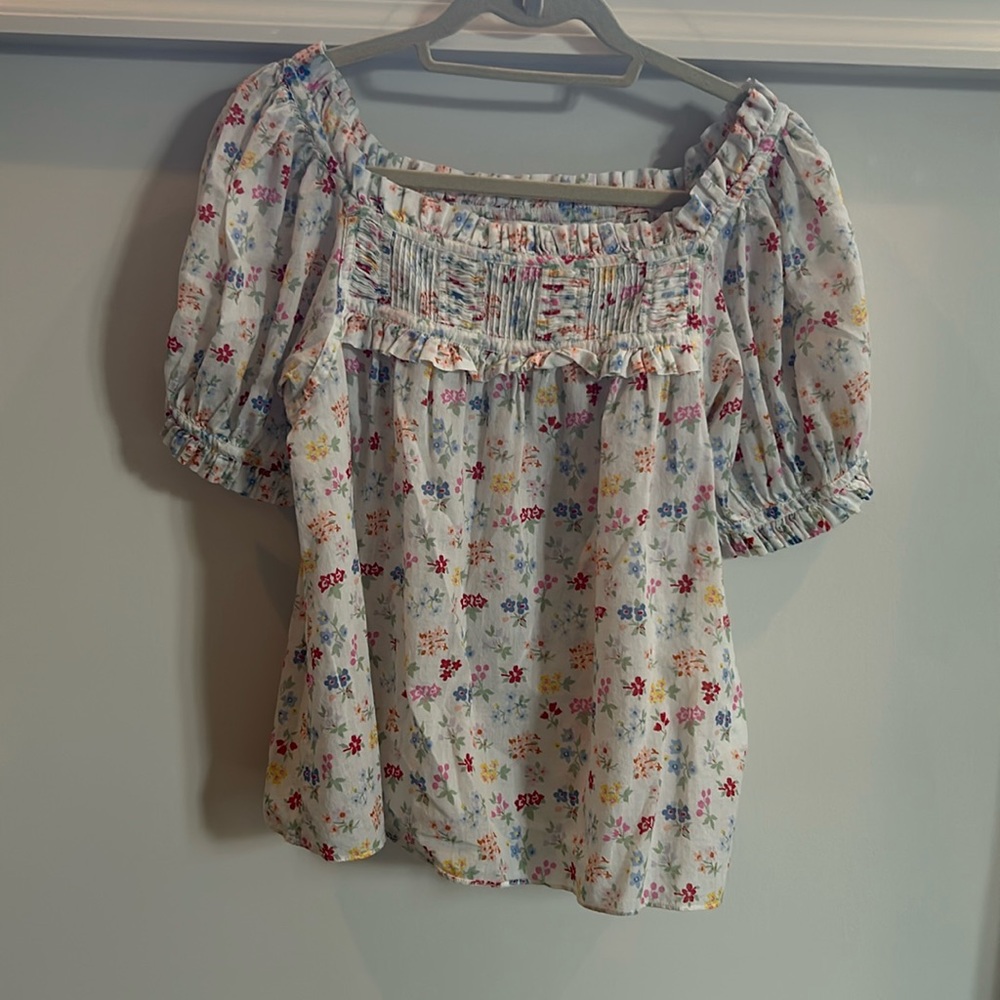 Lightweight floral shirt